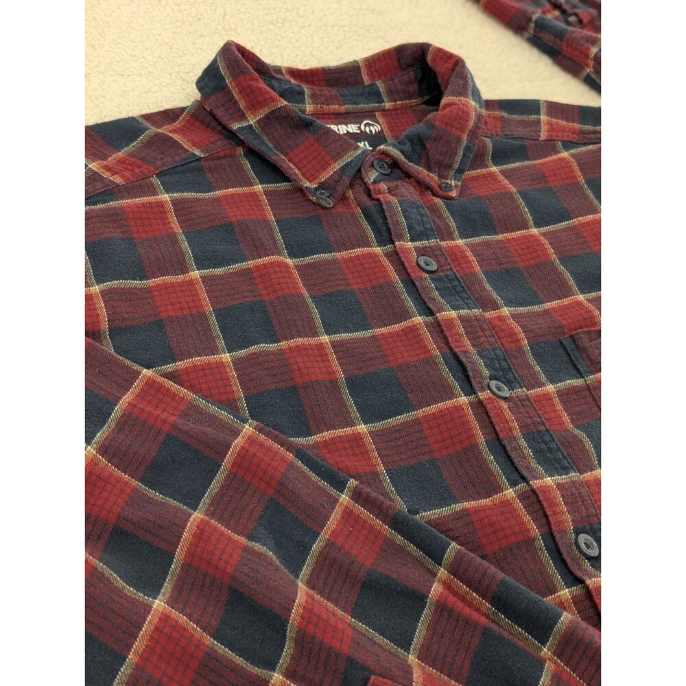 Wolverine Mens XL Plaid Flannel Cowboy/Western 47X28.5 Thick Heavyweight Cotton